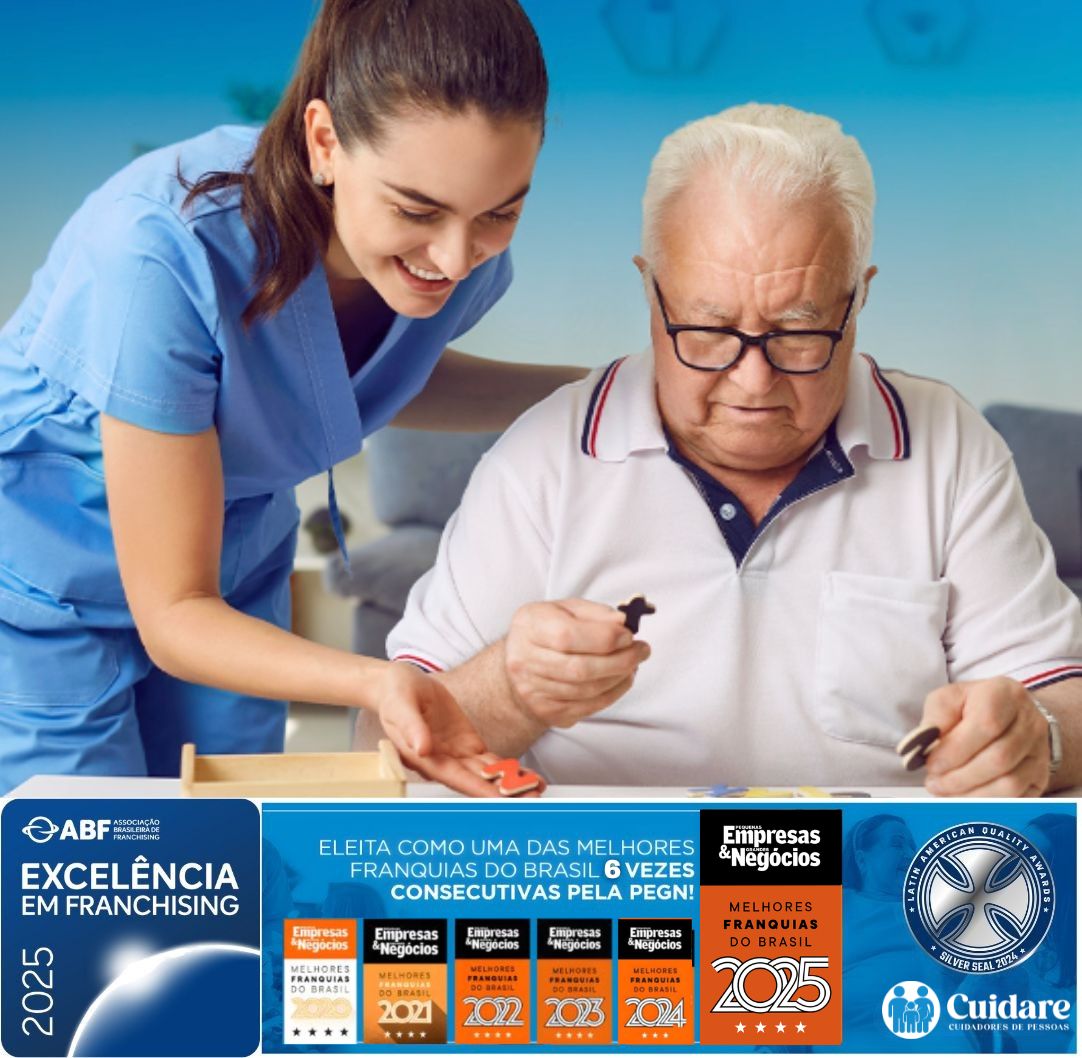 Prêmios da Cuidare: Melhores Franquias do Brasil pela PEGN (2020 a 2025), Excelência em Franchising ABF 2025 e Latin American Quality Awards Selo Prata 2024